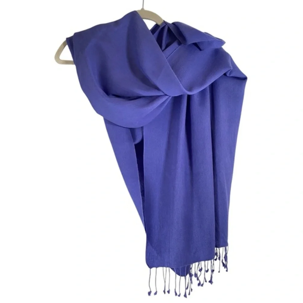 Large Lavender Pashmina Scarf Wrap